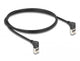 DeLOCK 80281 netværkskabel Sort 1 m Cat6a S/FTP (S-STP)