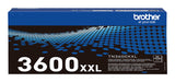 Brother TN-3600XXL tonerpatron 1 stk Original Sort