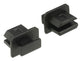 DeLOCK 64026 dækning af sokkel mini Displayport Sort 10 stk