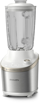 Philips 7000 series HR3760/01 blender 2 L Bordplade blender 1500 W Rustfrit stål, Hvid
