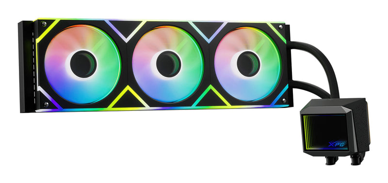 XPG LEVANTE II 360 Processor Alt-i-en væskekøler 12 cm Sort