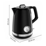 Tefal Soleil KO3558E0 elkedel 1,7 L 2400 W Sort