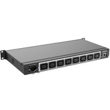 Middle Atlantic RLNK-910R-IEC-NS strømforsyningsenhed (PDU) 9 AC stikkontakt(er) Sort