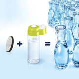 Brita Fill&Go Vital Vandfiltreringsflaske 0,6 L Grøn, Transparent
