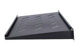 Extralink SHELF 1U FOR WALL CABINETS 19\" 250MMX1U BLACK Stativhylde