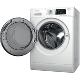 Whirlpool FFWDD 1076258 SV EE vaskemaskine - tørretumbler Fritstående Front-læsning Hvid