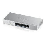 Zyxel GS1200-5HP v2 Administreret Gigabit Ethernet (10/100/1000) Strøm over Ethernet (PoE) Grå