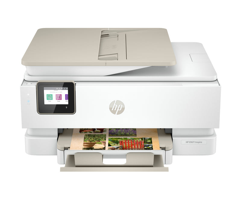 HP ENVY Inspire 7920e Trådløst All-in-One Farve Printer, Instant Ink; Kopimaskine, scanner
