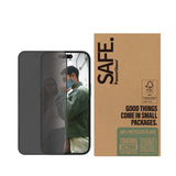 PanzerGlass SAFE. by ® 2-Way Privacy Skærmbeskyttelse iPhone 16 | 15 | Ultra-Wide Fit | Bulk
