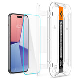 Spigen Glas.tR EZ Fit HD Klar skærmbeskytter Apple 1 stk