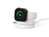 Conceptronic GORGON04W oplader til mobil enhed Smartphone, SmartWatch Hvid Vekselstrøm Trådløs opladning Indendørs
