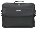 Manhattan 439992 taske og etui til laptop 43,9 cm (17.3") Mappe Sort