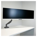 LC-Power LC-EQ-A49B skærmbeslag og -stativer 124,5 cm (49") Skrivebord Sort