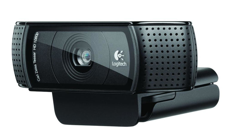 Logitech HD Pro C920 webcam 1920 x 1080 pixel USB 2.0 Sort