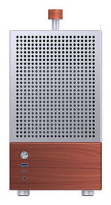 Jonsbo T6 Midi Tower Træ, Sølv