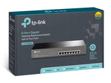 TP-Link TL-SG1008MP netværksswitch Ikke administreret Gigabit Ethernet (10/100/1000) Strøm over Ethernet (PoE) Sort