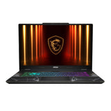 MSI Cyborg 17 B2RWFKG-001FR Intel Core 7 240H Laptop 43,9 cm (17.3") Fuld HD 16 GB DDR5-SDRAM 512 GB SSD NVIDIA GeForce RTX 5060 Wi-Fi 6E (802.11ax) Windows 11 Home Sort