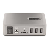 StarTech.com 10G8A2CS-USB-C-HUB interface hub USB 3.2 Gen 2 (3.1 Gen 2) Type-C 10000 Mbit/s Grå