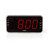 Nedis CLAR004BK vækkeur Digital alarmur Sort