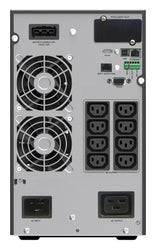 PowerWalker VFI 3000 ICT IoT UPS-enhed Dobbeltkonvertering (online) 3 kVA 3000 W 9 AC stikkontakt(er)