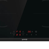 Gorenje GI6401BCE Sort Indbygget 59.5 cm Zone induktionskogeplade 4 zone(s)