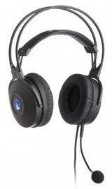 Connect IT CI-256 hovedtelefoner/headset Ledningsført Spil Sort