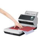 Ricoh fi-8290 ADF + manuel indføringsscanner 600 x 600 dpi A4 Sort, Grå
