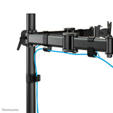 Neomounts NM-D135DBLACK skærmbeslag og -stativer 68,6 cm (27") Skrivebord Sort