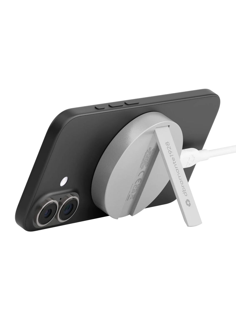dbramante1928 CH15WLAL7263 oplader til mobil enhed Smartphone Grå USB Trådløs opladning Hurtig opladning Indendørs