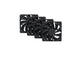 HYTE FAN- -FA12-BB-4 Computerkølesystem Processor Ventilator 12 cm Sort 4 stk