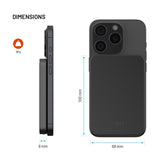 FIXED FIXZENMC-5-BK powerbank Lithium polymer (LiPo) 5000 mAh Trådløs opladning Sort