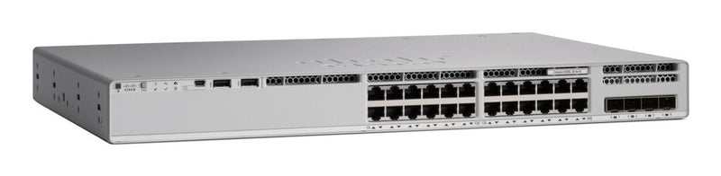 Cisco C9200L-24PXG-4X-A netværksswitch Administreret L3 Strøm over Ethernet (PoE) Grå