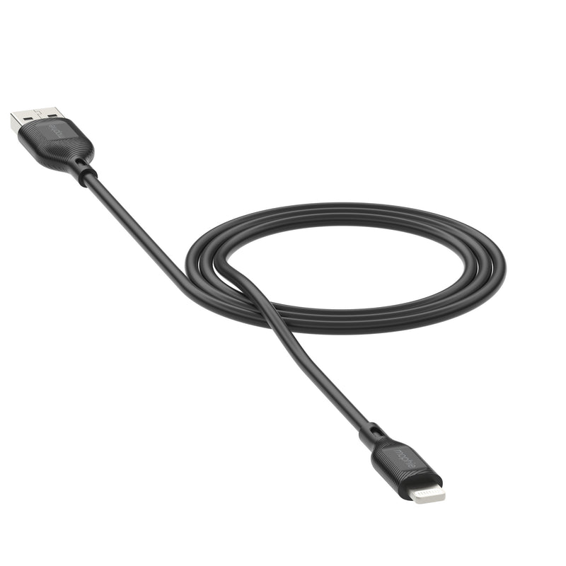 mophie essentials charging cables | 1M Sort