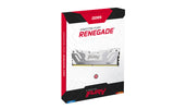 Kingston Technology FURY 24 GB 8400 MT/s DDR5 CL40 CUDIMM Renegade, hvid XMP
