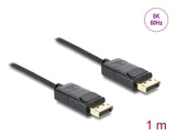 DeLOCK 81673 DisplayPort kabel 1 m Sort