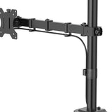 Hama 00220901 skærmbeslag og -stativer 88,9 cm (35") Skrivebord Sort