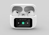 Gembird GMB Audio TWS-LCD-ANC-01-W hovedtelefoner/headset Trådløs I ørerne Opkald/musik USB Type-C Bluetooth Hvid