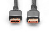 Digitus DB-340111-010-S DisplayPort kabel 1 m Sort