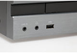 Kenwood M-918DAB-H stereoanlæg Home audio micro system 10 W Aluminium, Sort
