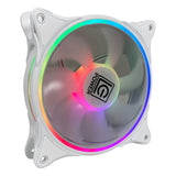 LC-Power LC-CF-120-ARGB-W Computerkølesystem Computerkabinet Ventilator 12 cm Hvid