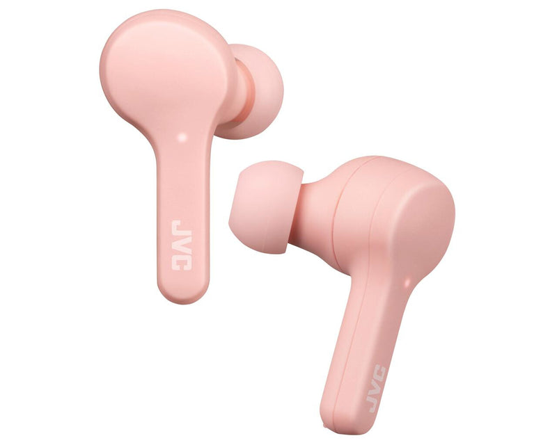 JVC HA-A7T-P Headset Ledningsført I ørerne Opkald/musik Micro-USB Bluetooth Lyserød
