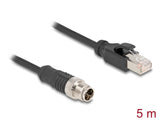 DeLOCK 80868 netværkskabel Sort 5 m Cat5e S/FTP (S-STP)