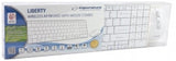 Esperanza EK122W tastatur Mus inkluderet RF trådløst QWERTY Hvid