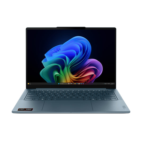 Lenovo Yoga Slim 7 14AKP10 Copilot+ PC AMD Ryzen AI 7 350 Laptop 35,6 cm (14") 2.8K 16 GB LPDDR5-SDRAM 512 GB SSD Wi-Fi 7 (802.11be) Windows 11 Home Tysk Teal