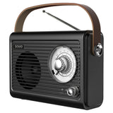 Savio RS-01 radio Bærbar Analog Sort
