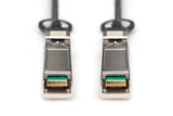 Digitus DN-81220 InfiniBand og fiberoptisk kabel 0,5 m SFP+ Sort
