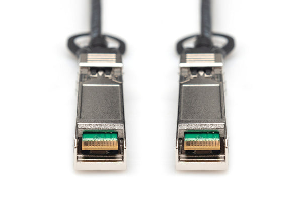 Digitus DN-81220 InfiniBand og fiberoptisk kabel 0,5 m SFP+ Sort