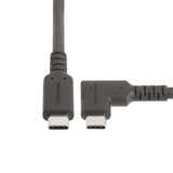 StarTech.com RUSB31CC1MBR USB-kabel USB 3.2 Gen 2 (3.1 Gen 2) 1 m USB C 10 Gbit/sek. 100 W Sort