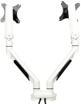 Prokord DUS560DW skærmbeslag og -stativer 81,3 cm (32") Skrivebord Sølv, Hvid
