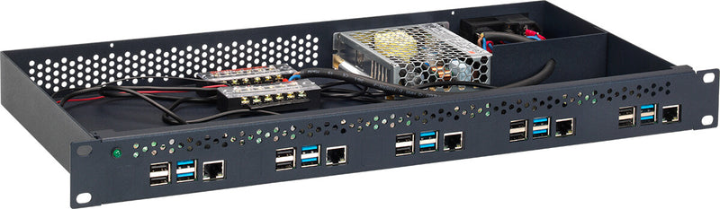 Rackmount.IT RM-PI-T1 monteringssæt Sort